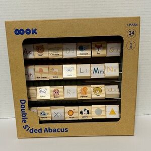 Tooky Toy and Forest Friends Double Sided Abacus NIB